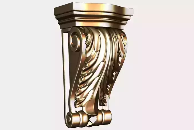Carved corbel for cnc 2
