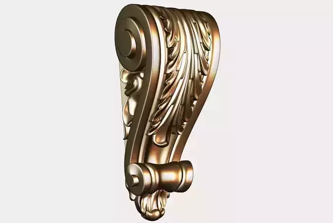 Carved corbel for cnc 3