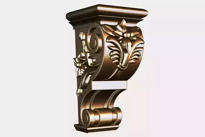 Carved corbel for cnc 5