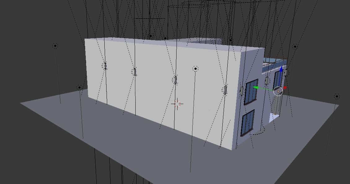 Futuristic Home 3D model_12