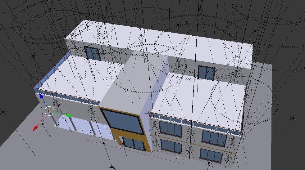 Futuristic Home 3D model_14