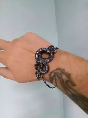 Drakon bracelet 3 versions 3D print model
