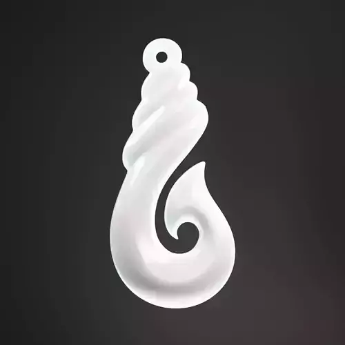 Talisman hook 3D print model