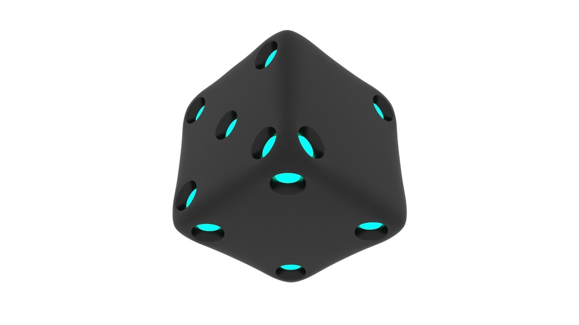 Dices Set 3D print model_14