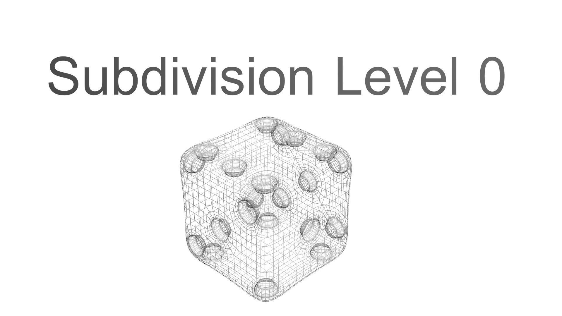 Dices Set 3D print model_41