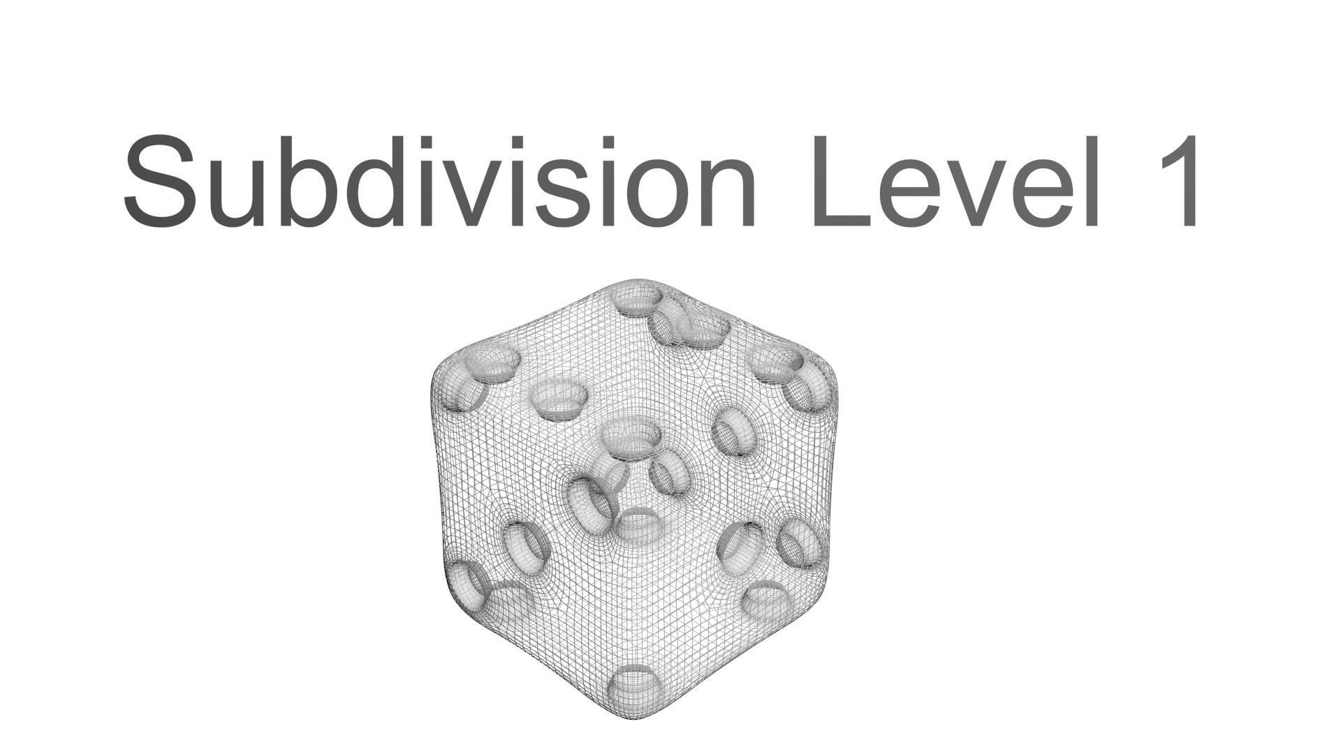 Dices Set 3D print model_40