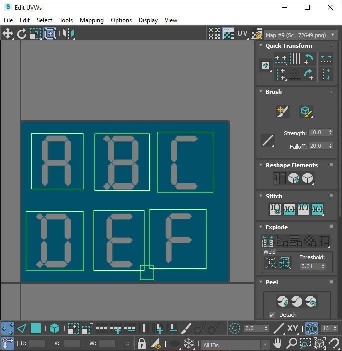 Dices Set 3D print model_48