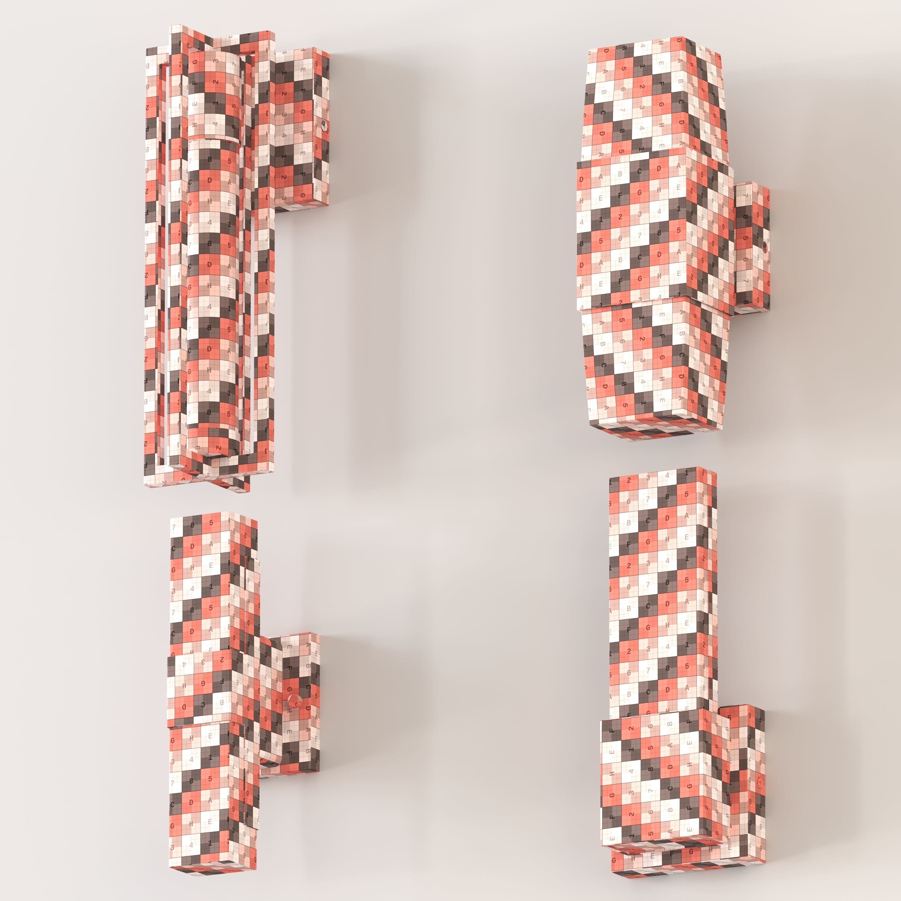 Lighting set of Artica 3D model_2