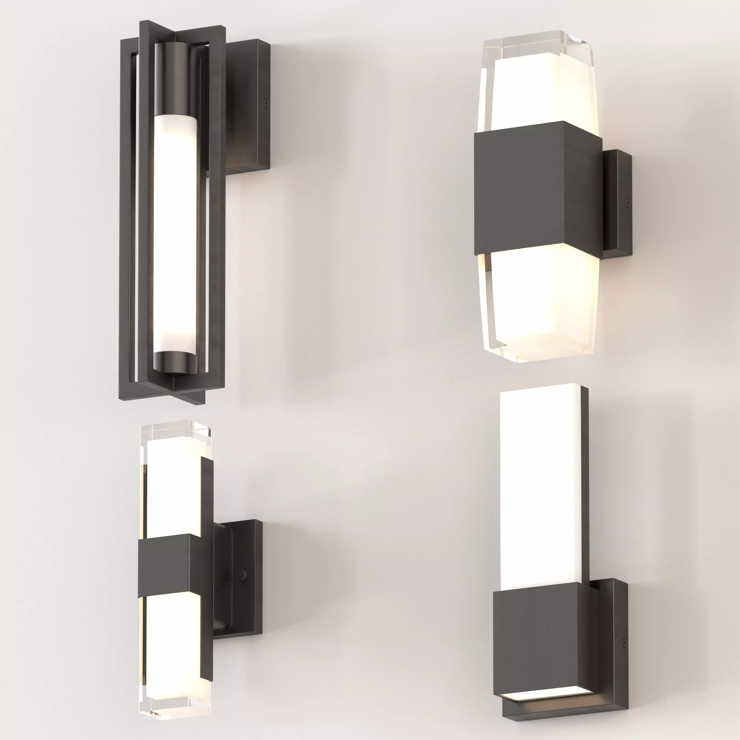 Lighting set of Artica 3D model_0