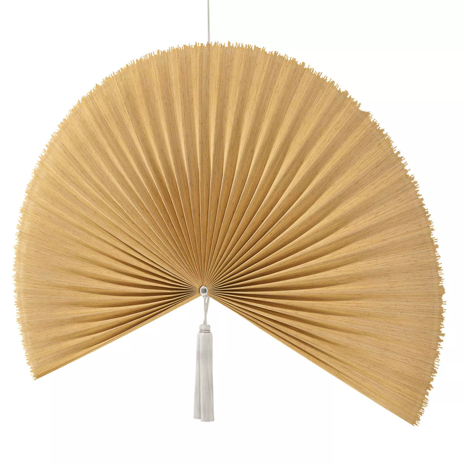 Urban Outfitters Palmera bamboo fan 3D model