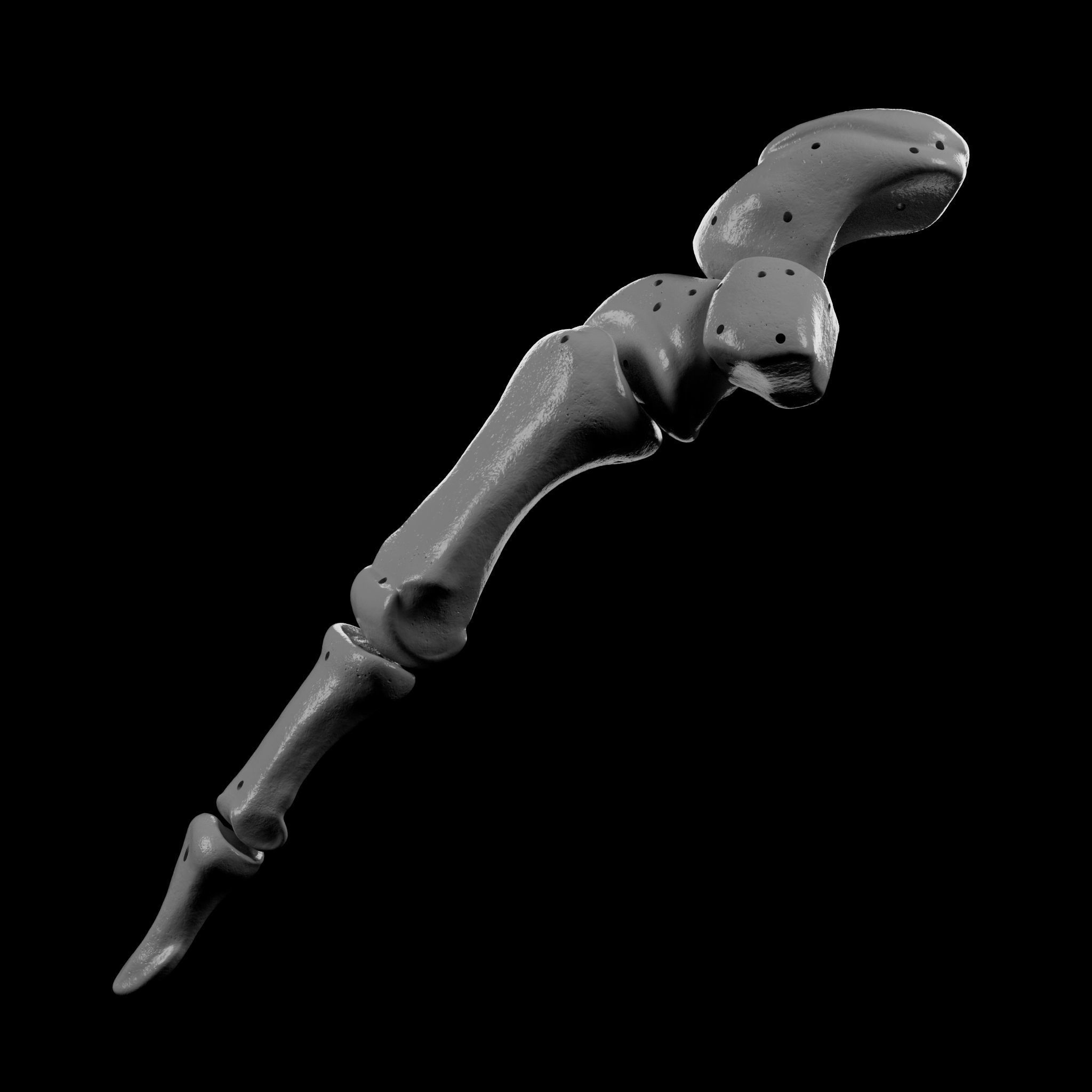 Wire attachment - 3D-Printing Skeletal System - PREVIEW Free 3D print model_3