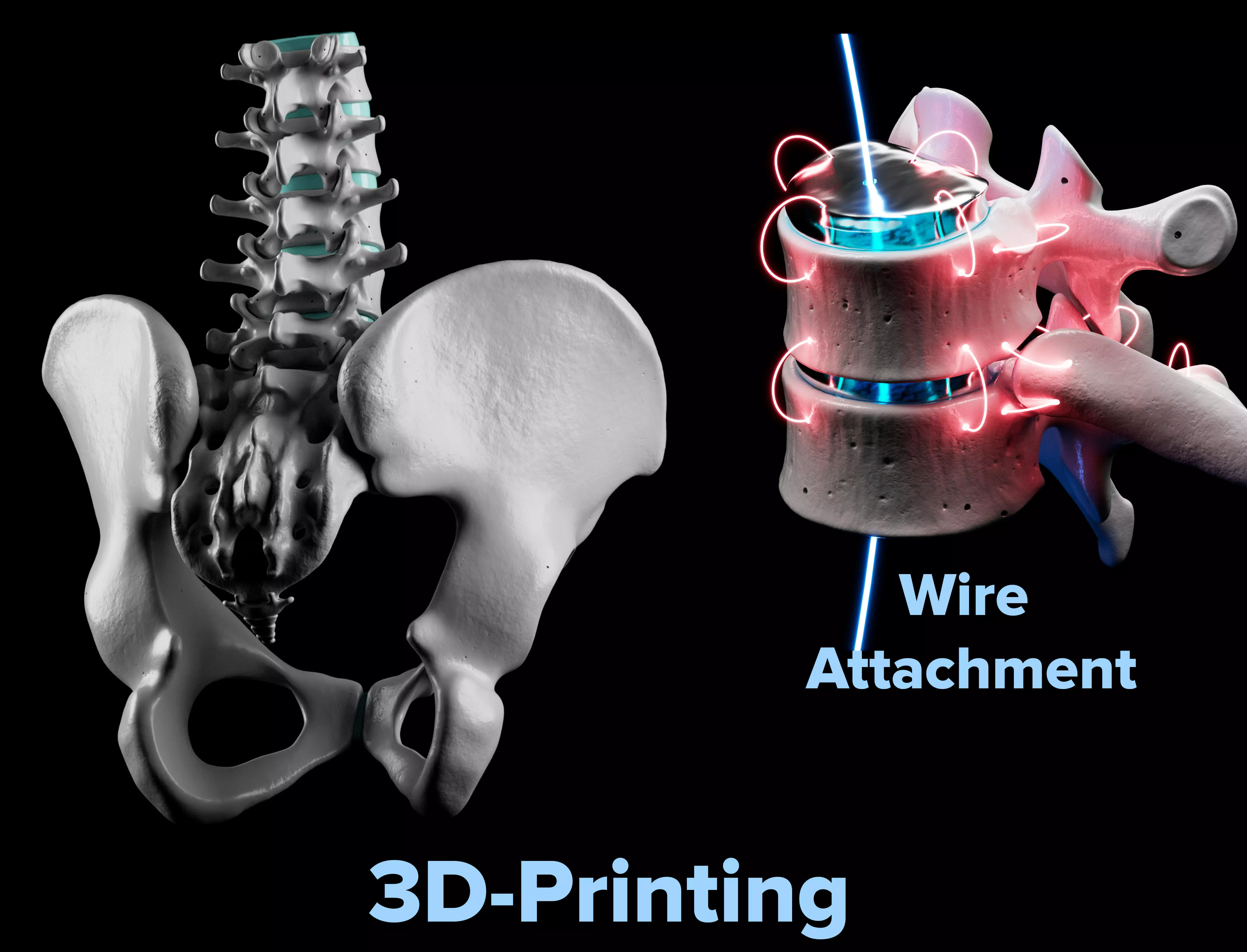 Lumbar Spine - Ilium 3D print model_0