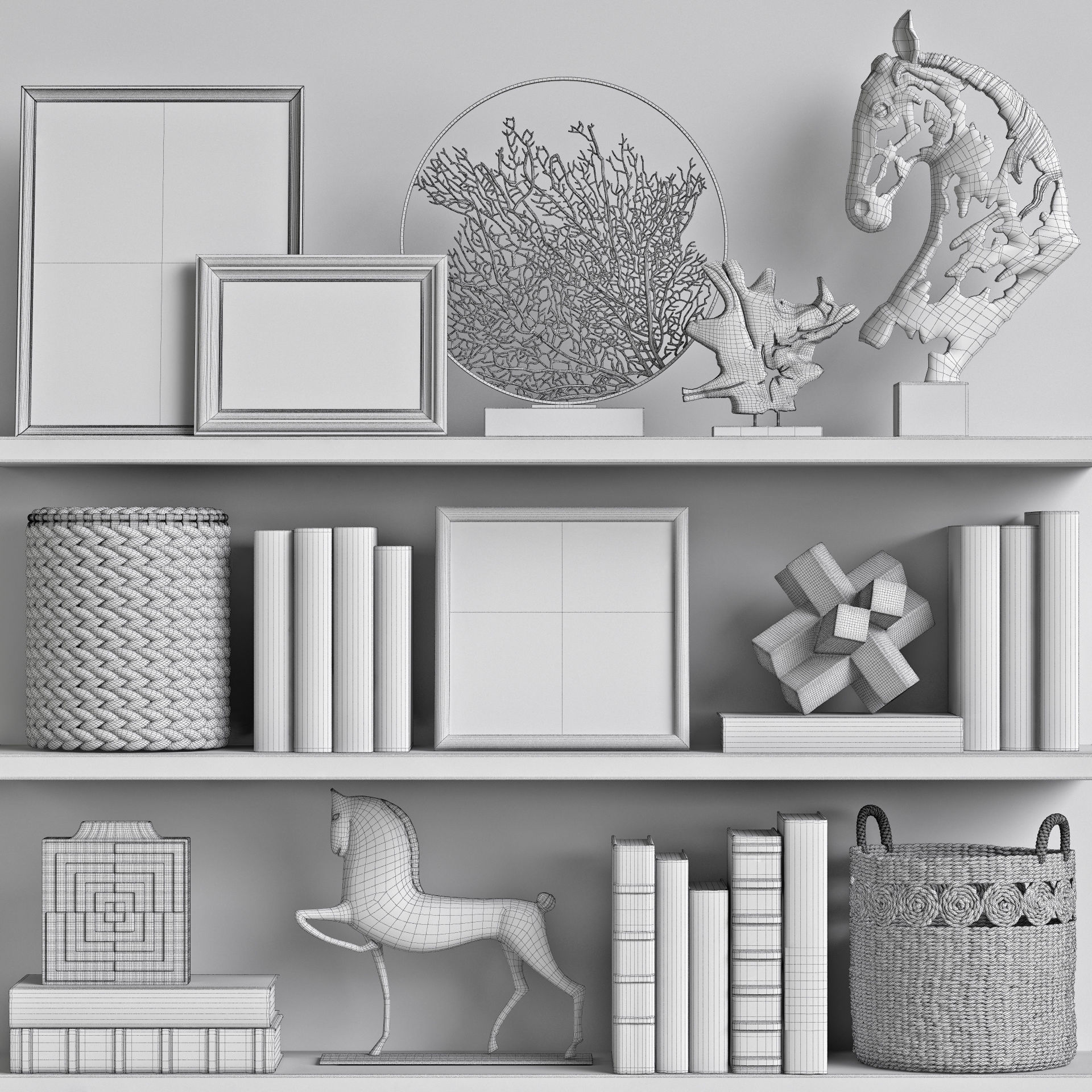 Decor Set 196 3D model_6