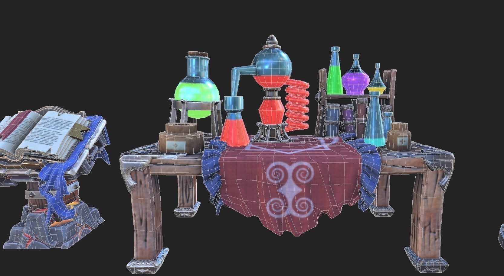 Fantasy Middle Earth Pack Low-poly 3D model_17