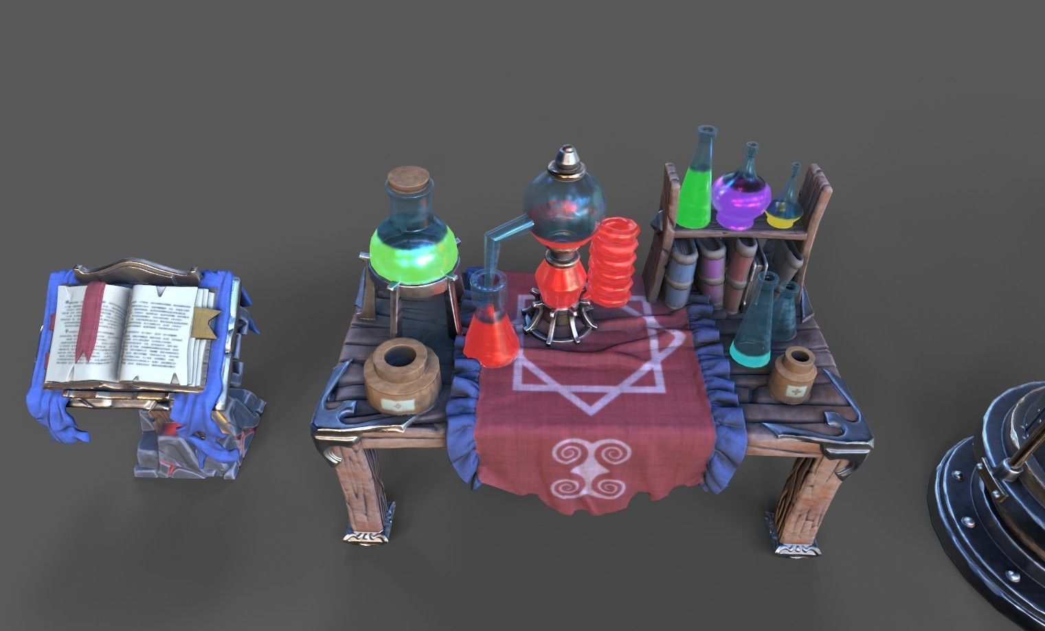 Fantasy Middle Earth Pack Low-poly 3D model_3