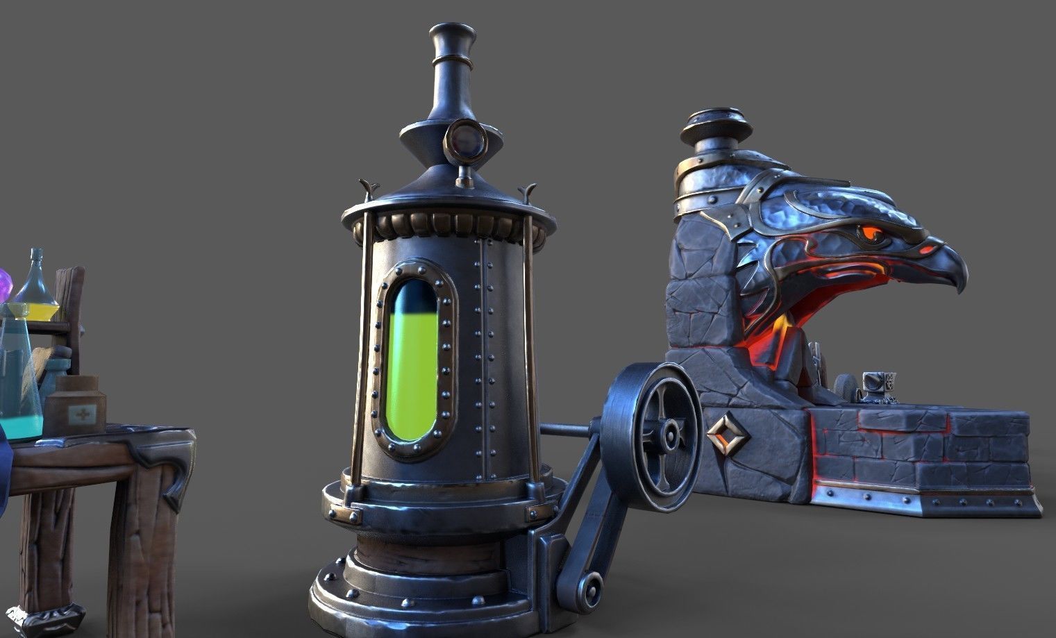 Fantasy Middle Earth Pack Low-poly 3D model_1