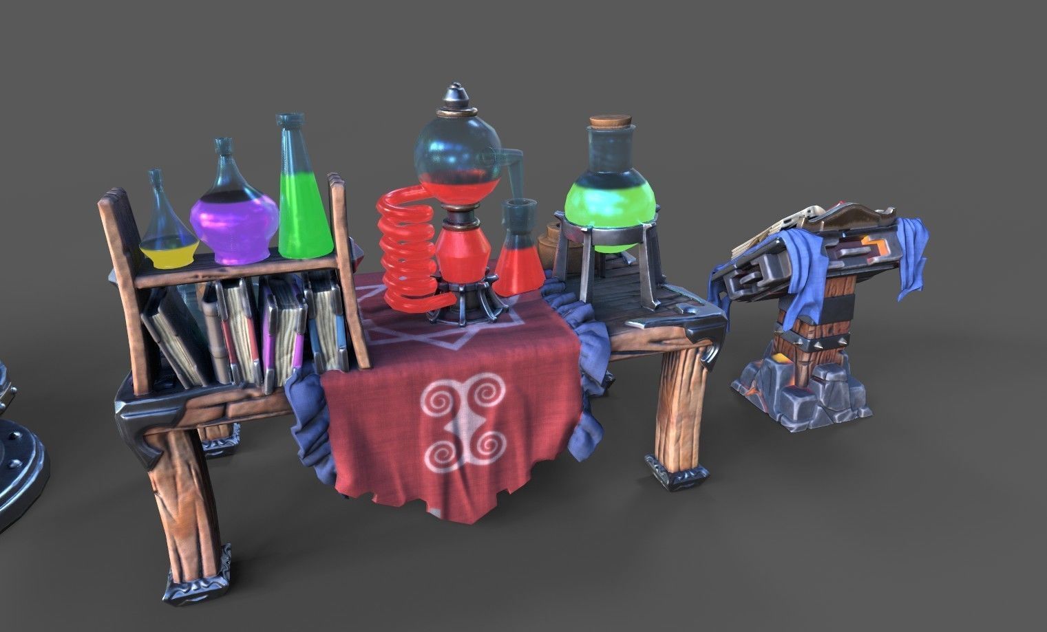 Fantasy Middle Earth Pack Low-poly 3D model_5