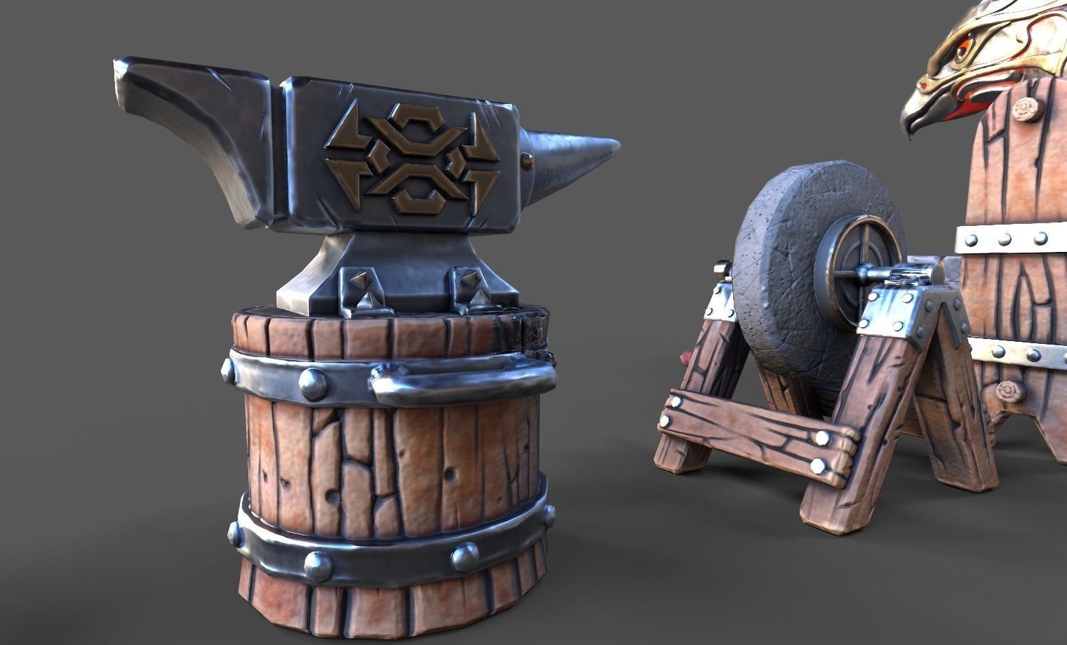 Fantasy Middle Earth Pack Low-poly 3D model_8