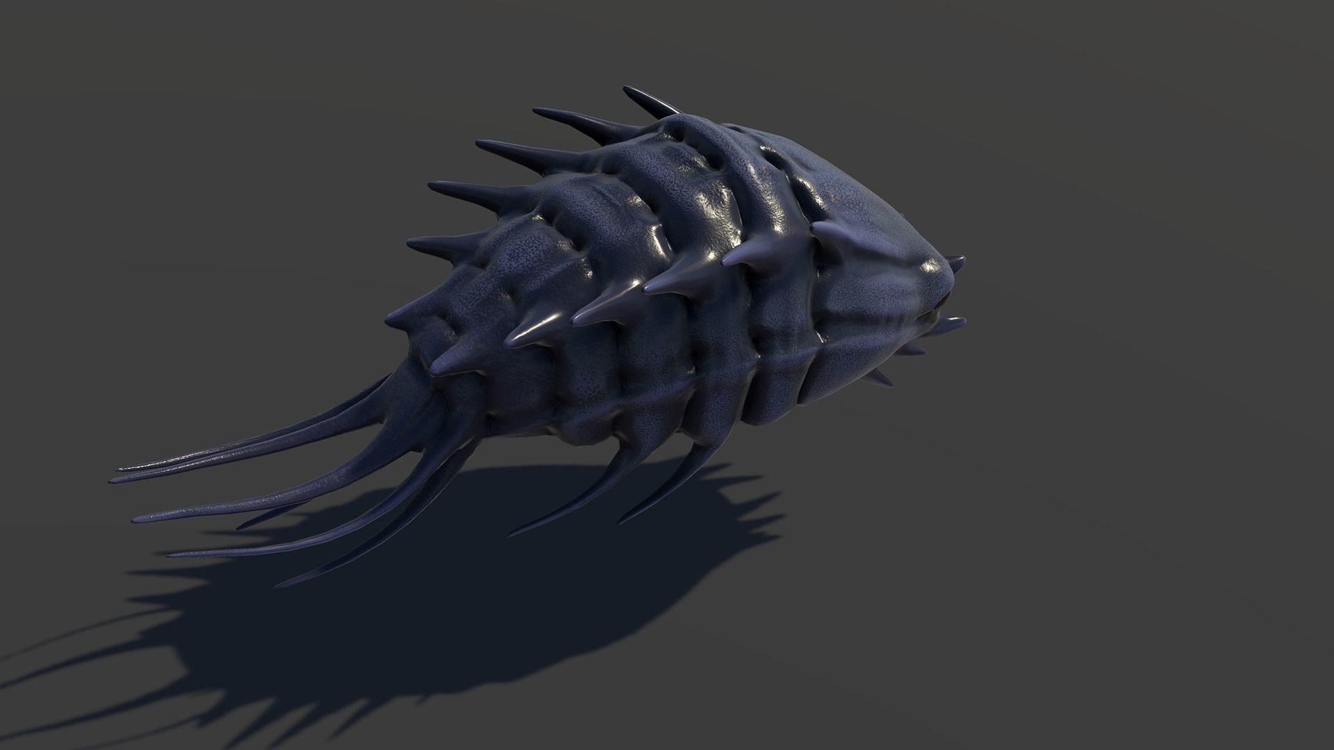 Sea creature1 - Game Ready Low-poly 3D model Low-poly 3D model_12