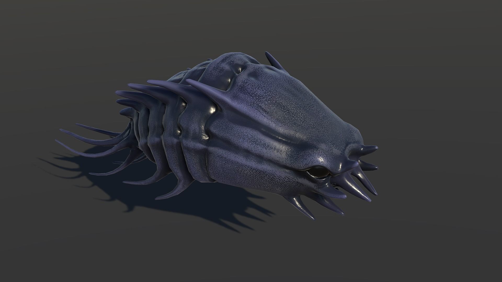 Sea creature1 - Game Ready Low-poly 3D model Low-poly 3D model_13