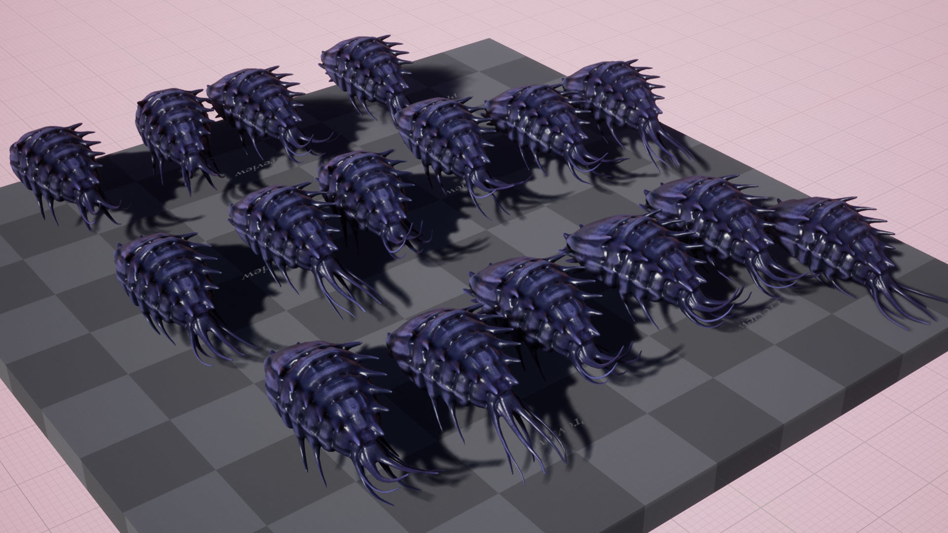 Sea creature1 - Game Ready Low-poly 3D model Low-poly 3D model_10