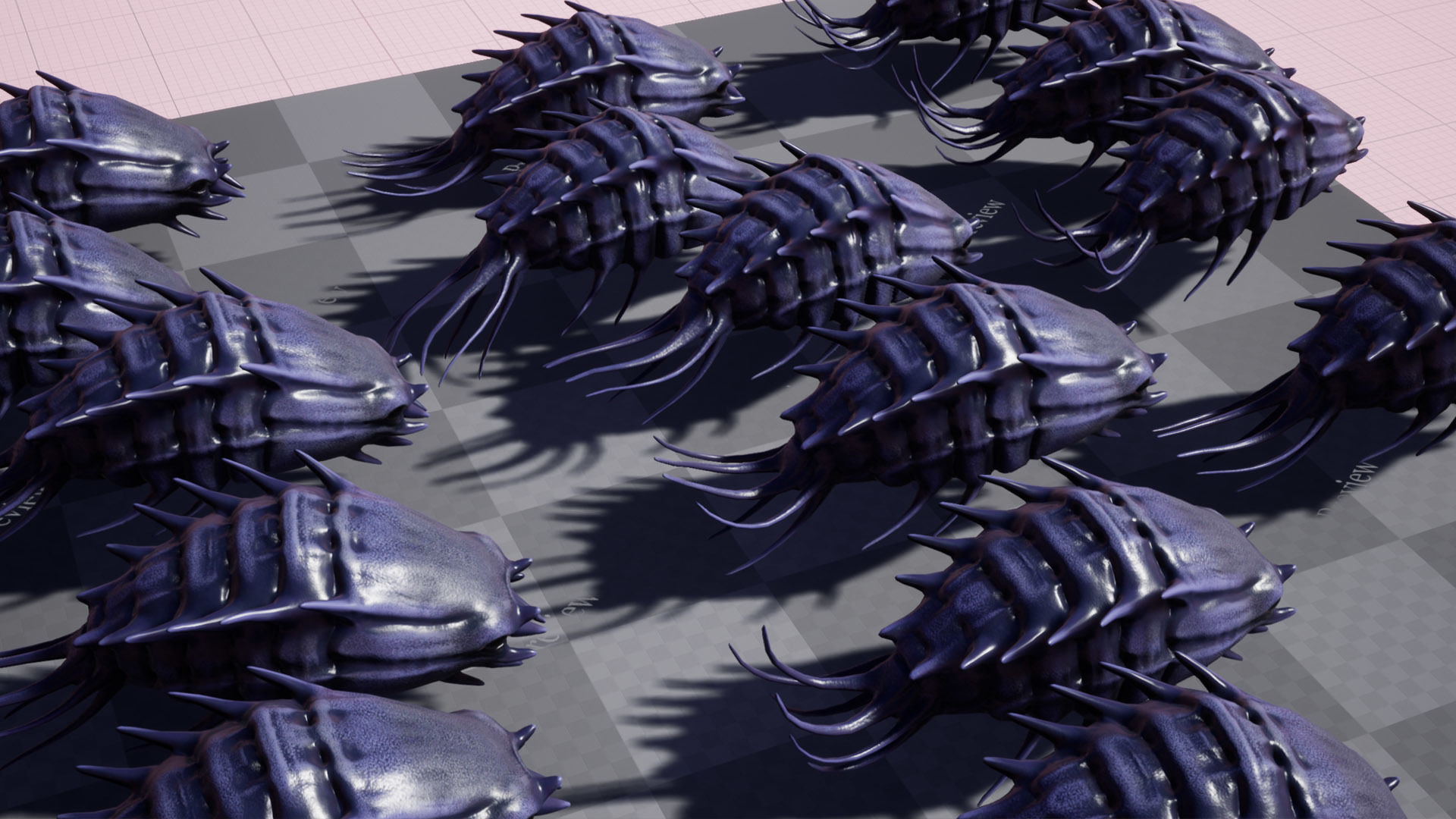Sea creature1 - Game Ready Low-poly 3D model Low-poly 3D model_8