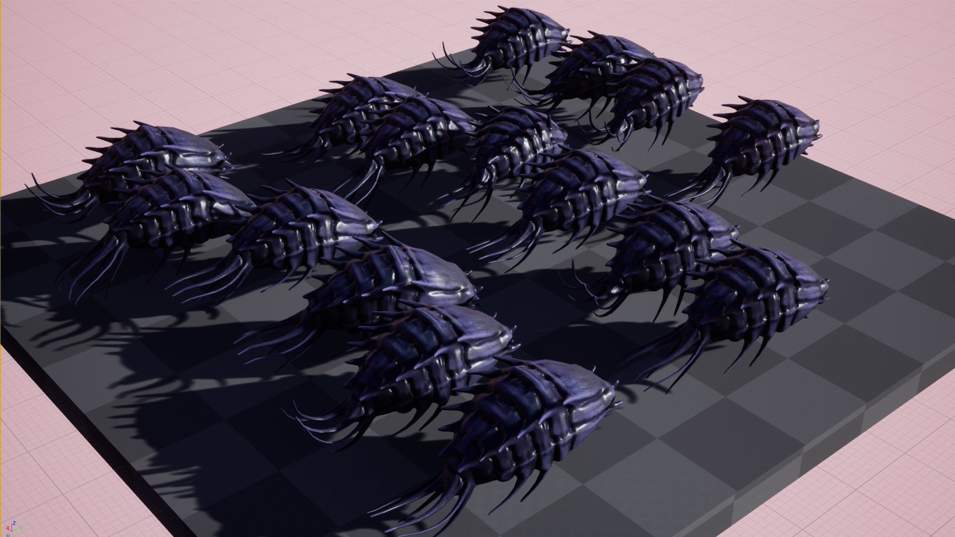 Sea creature1 - Game Ready Low-poly 3D model Low-poly 3D model_11