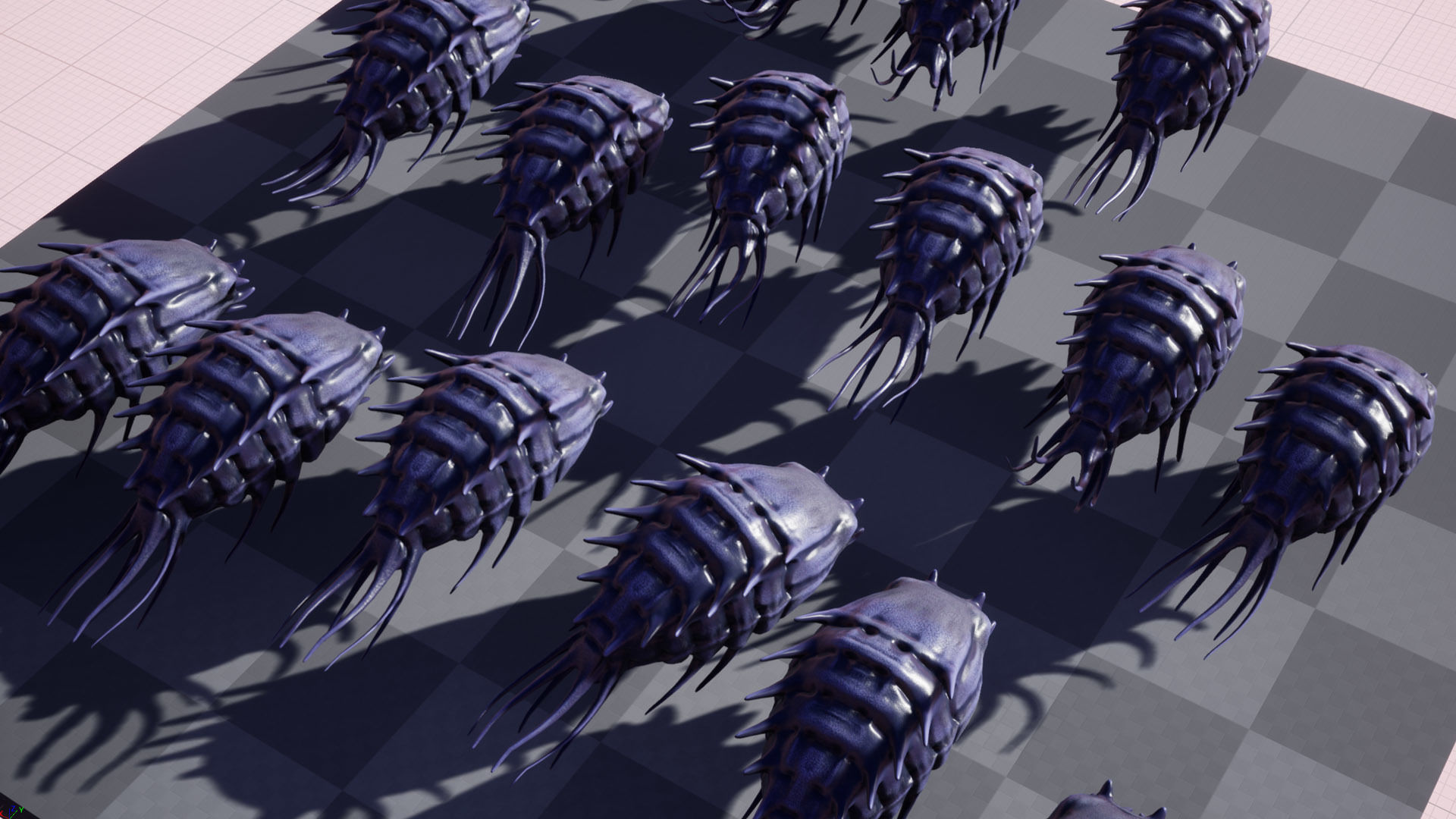 Sea creature1 - Game Ready Low-poly 3D model Low-poly 3D model_7