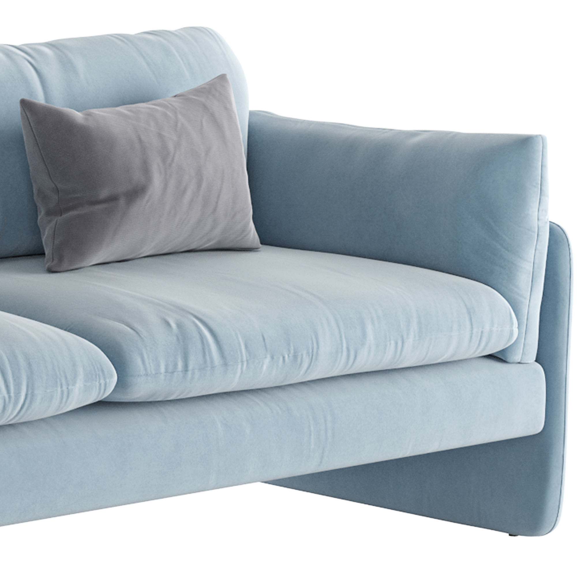 Gilmour Two-Cushion Sofa 3D model_3