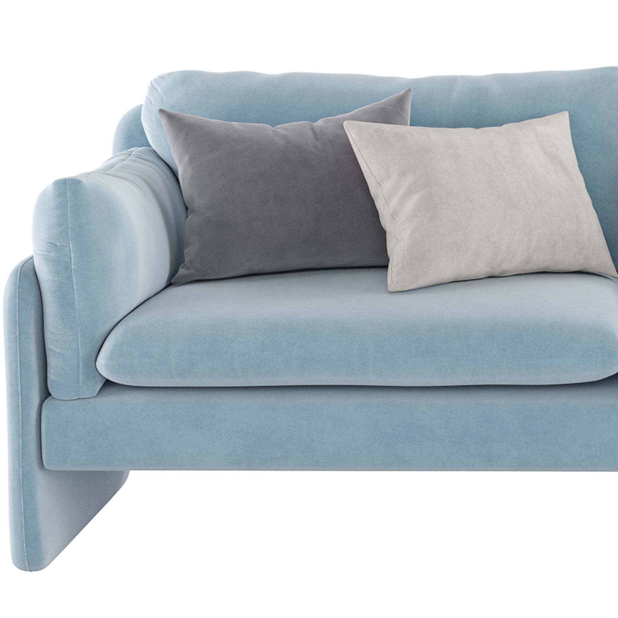 Gilmour Two-Cushion Sofa 3D model_7