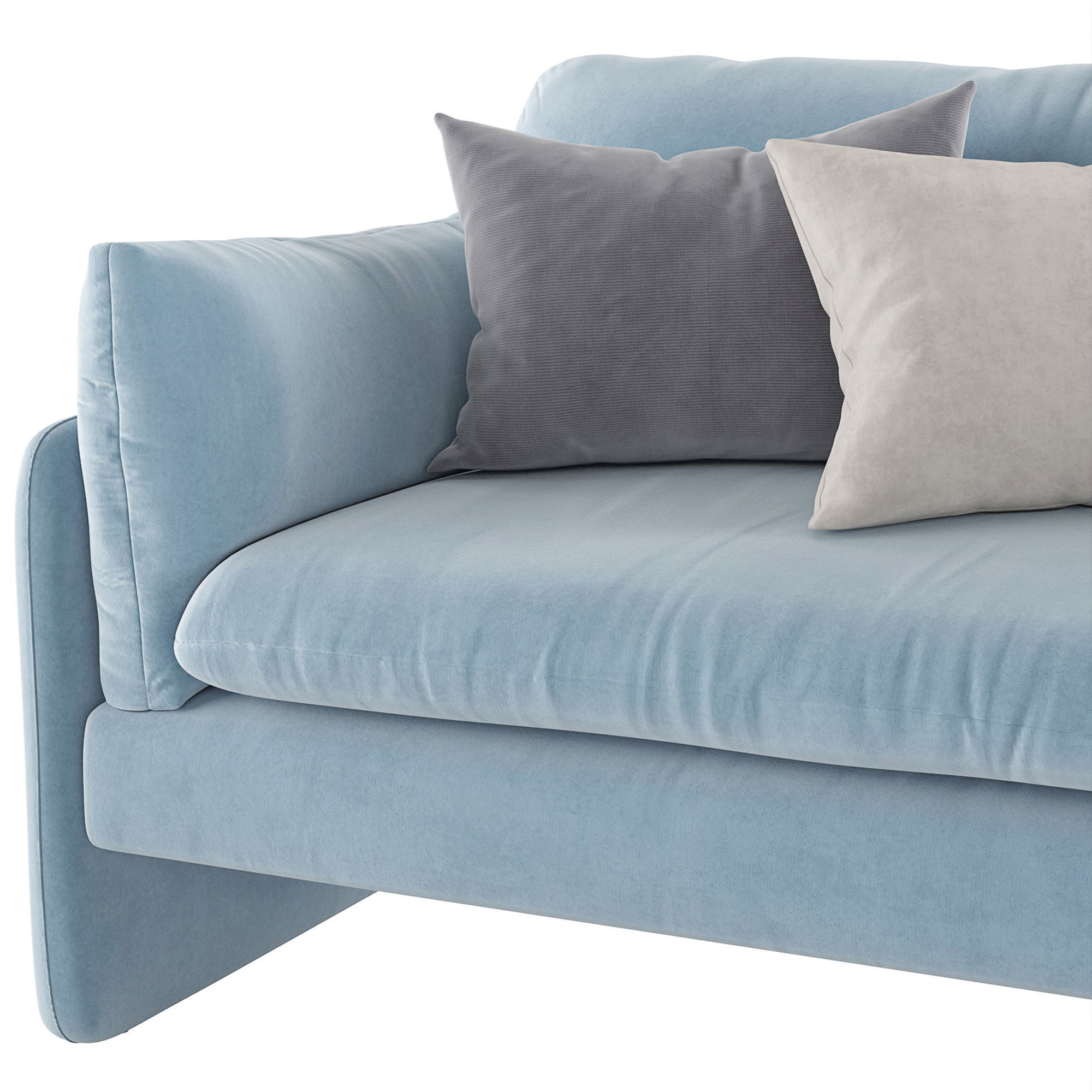Gilmour Two-Cushion Sofa 3D model_4