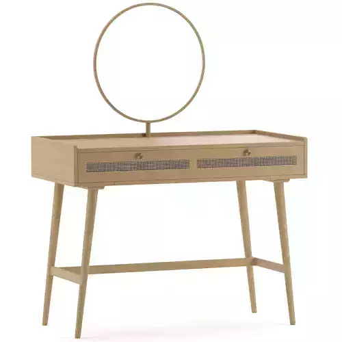 Drawer Dressing Table Mango Wood