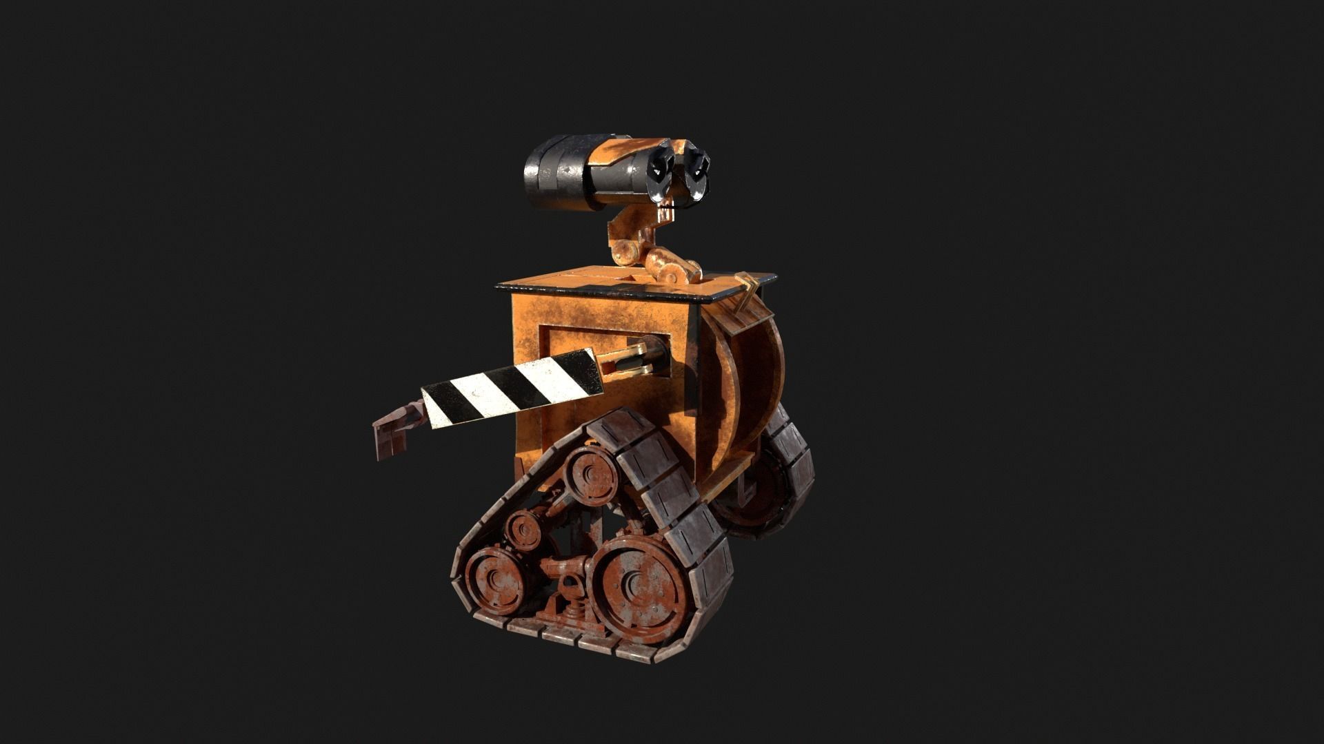 Wall-E 3D model_4
