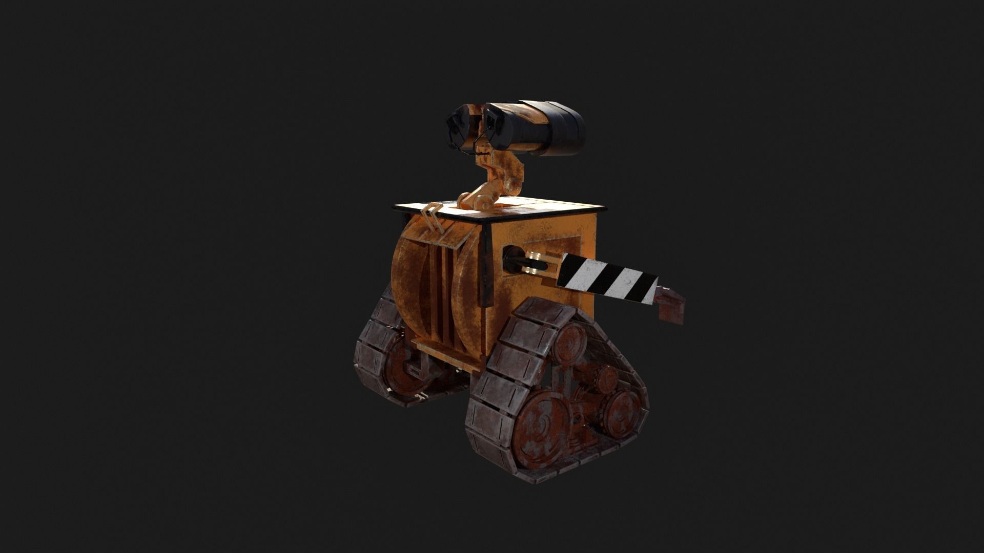 Wall-E 3D model_5