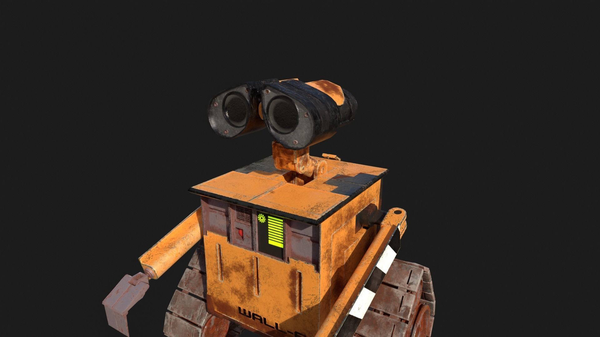Wall-E 3D model_7