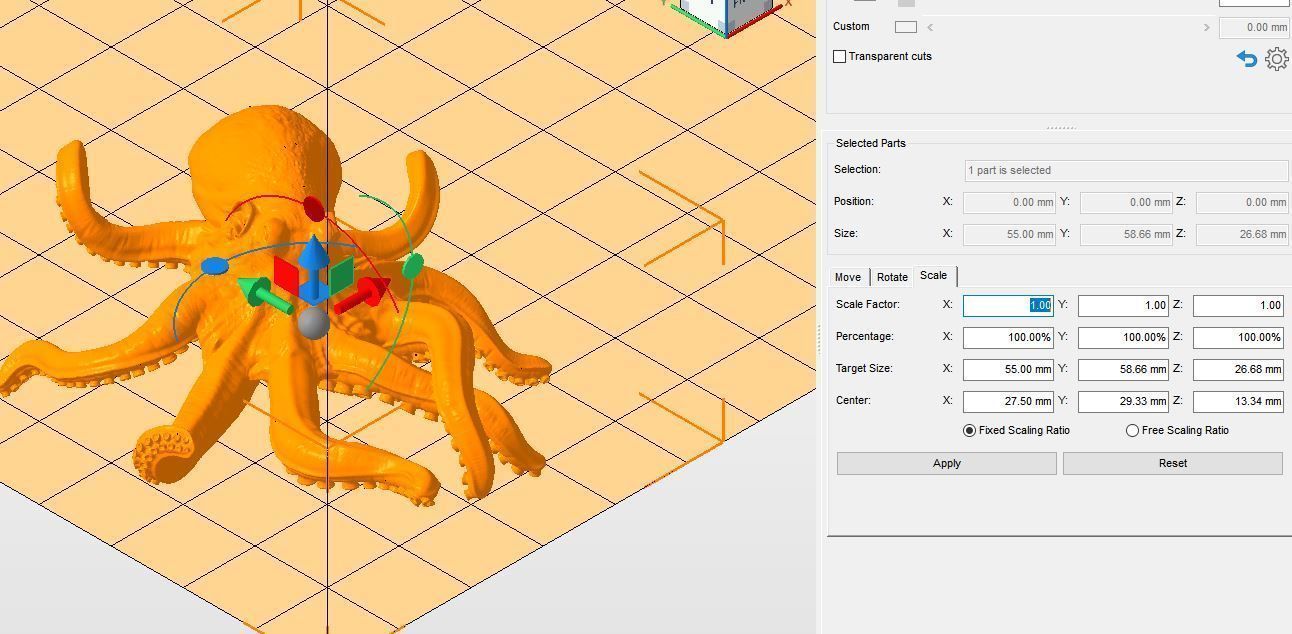 Octopus  3D print model_8