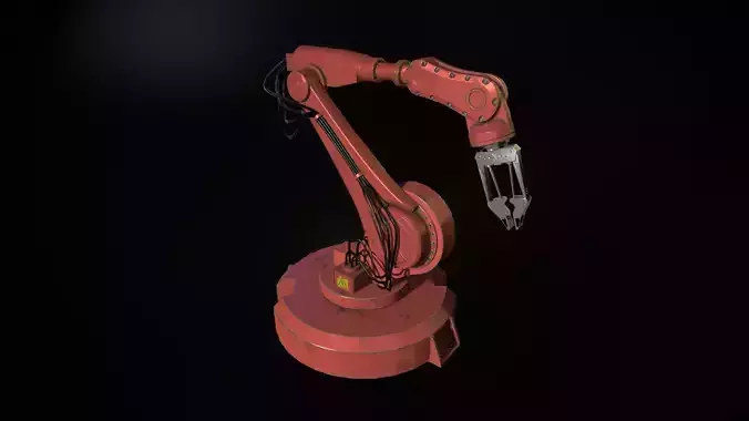 manipulator Low-poly 3D model