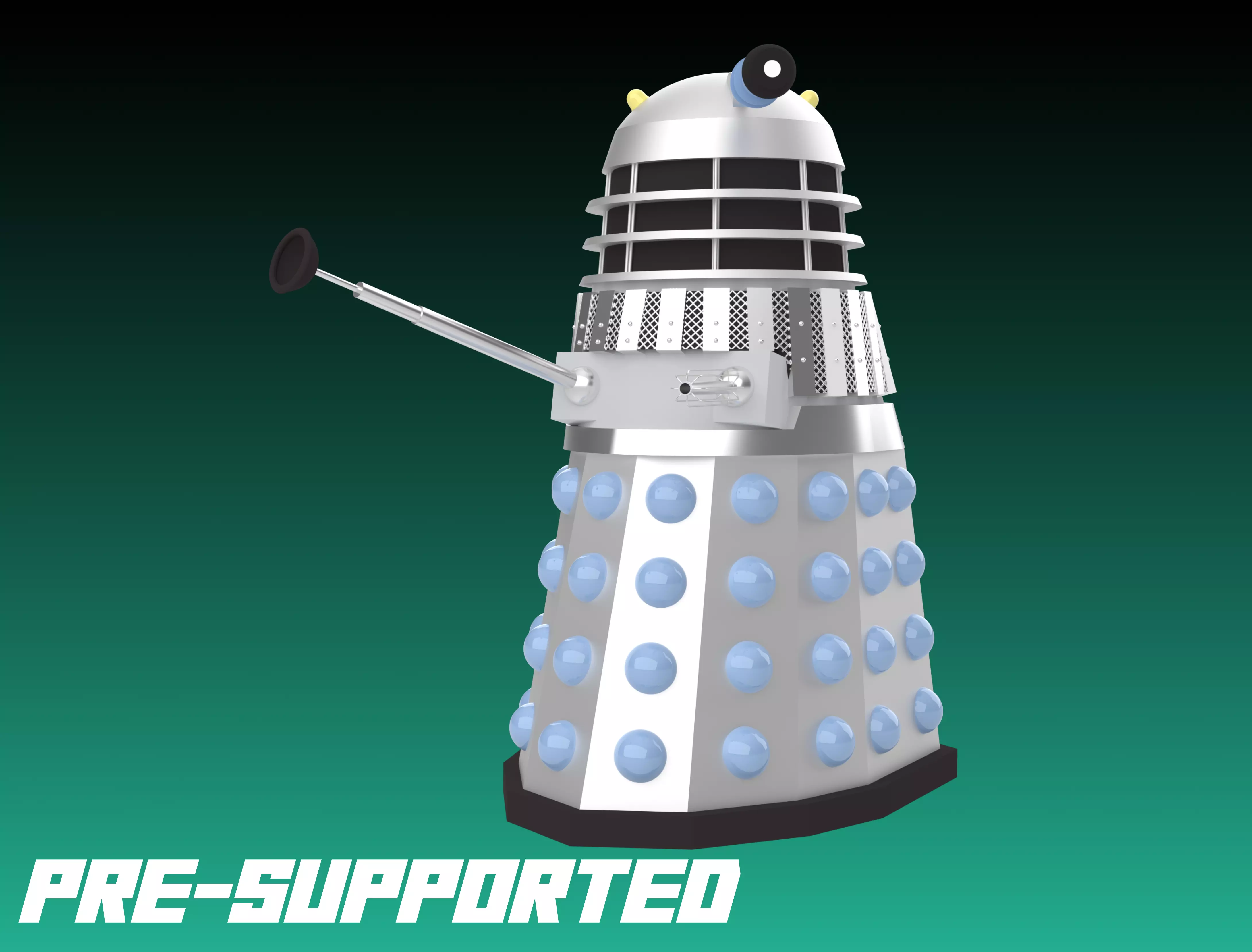 Masterplan Dalek - 32mm Miniature 3D print model