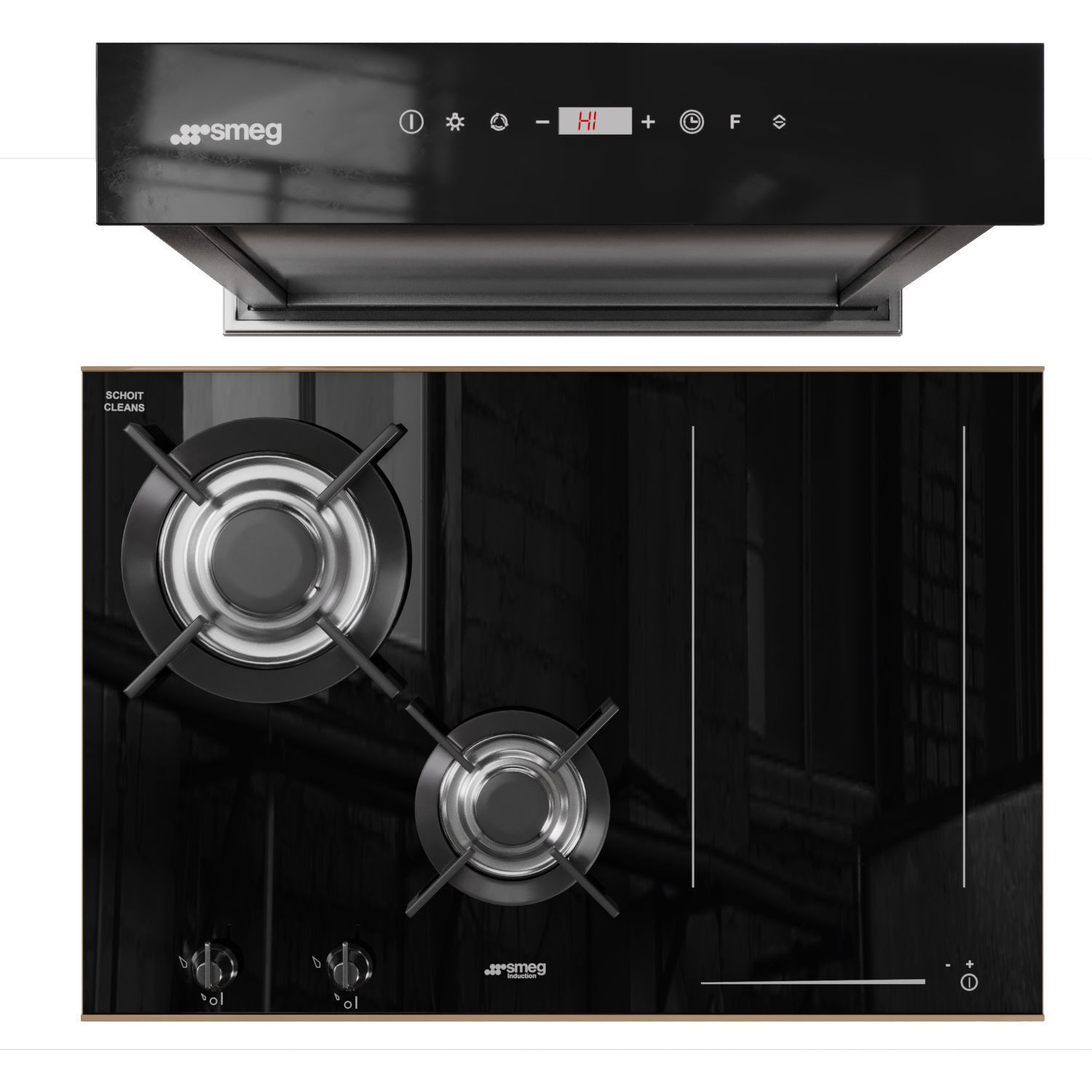 SMEG cooking appliances 3D model_4