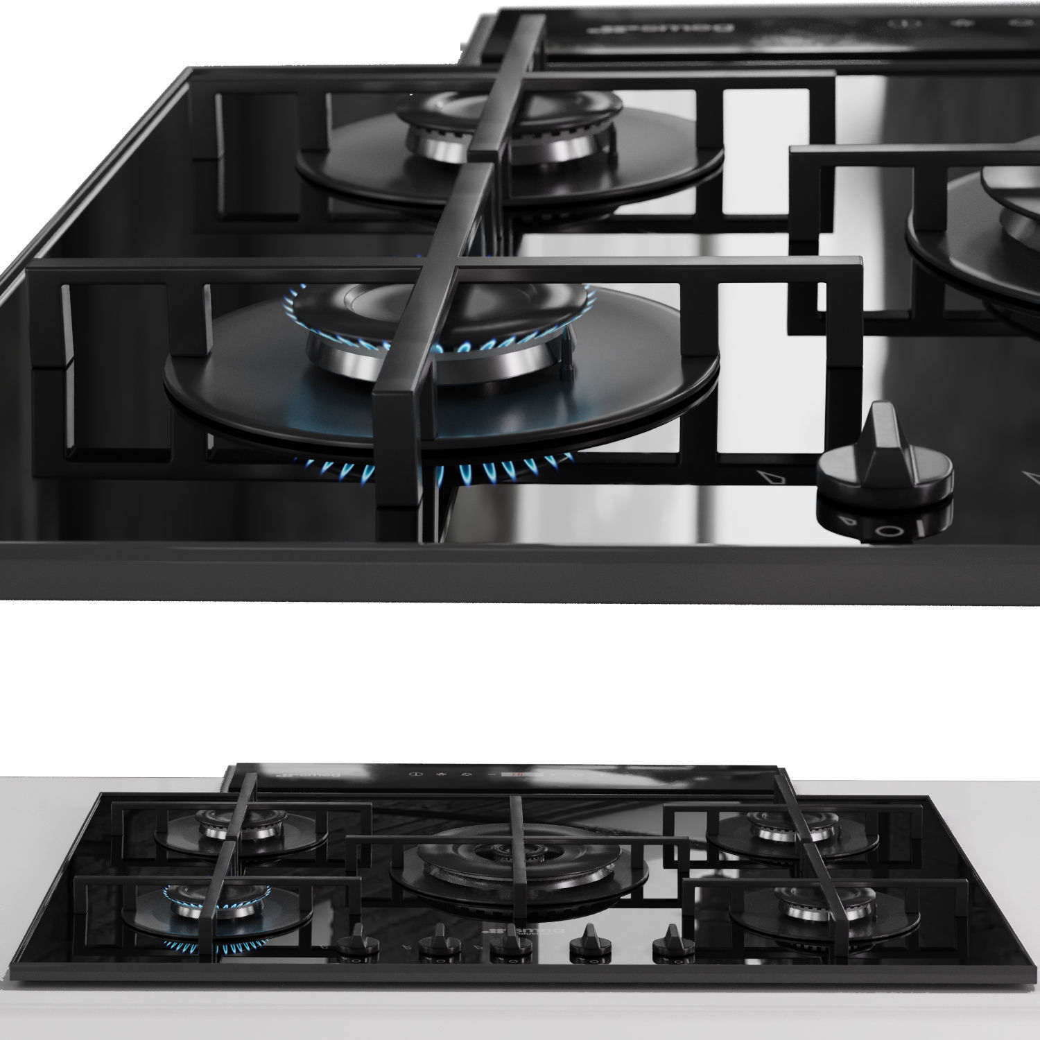 SMEG cooking appliances 3D model_6