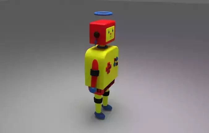 Cute Robot  3D model