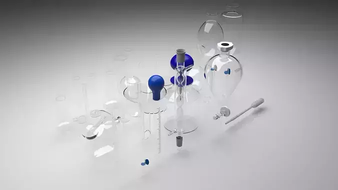 Chemical Glassware Set