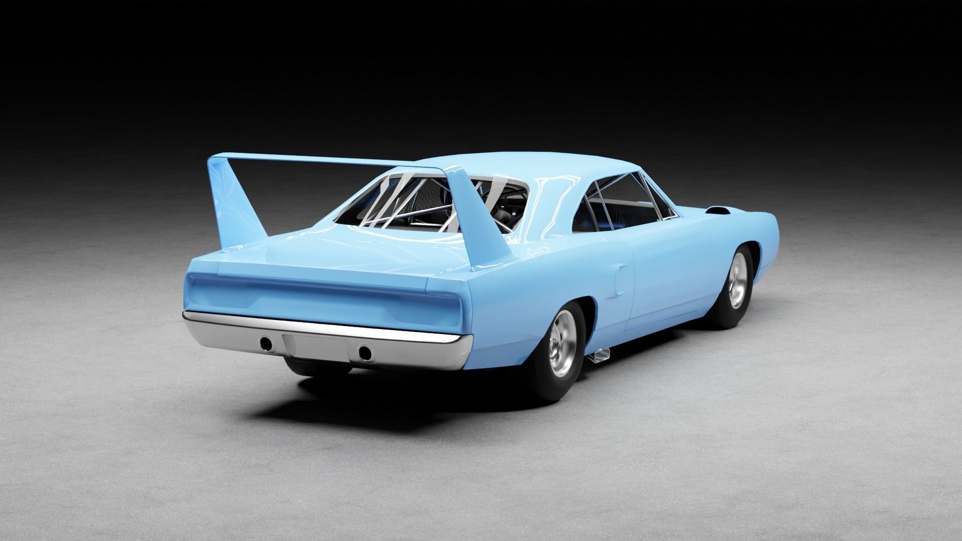 Plymouth Superbird 3D Model 3D model_14