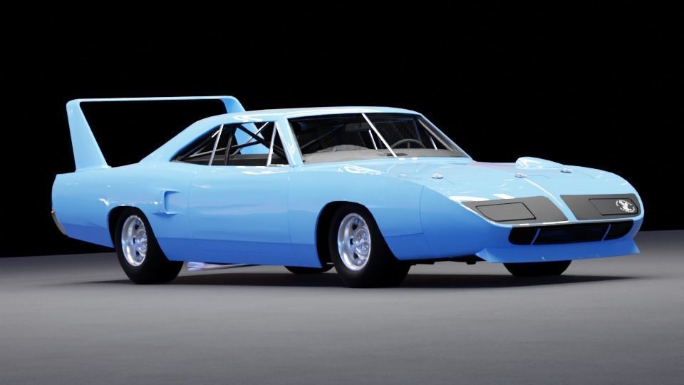 Plymouth Superbird 3D Model 3D model_12