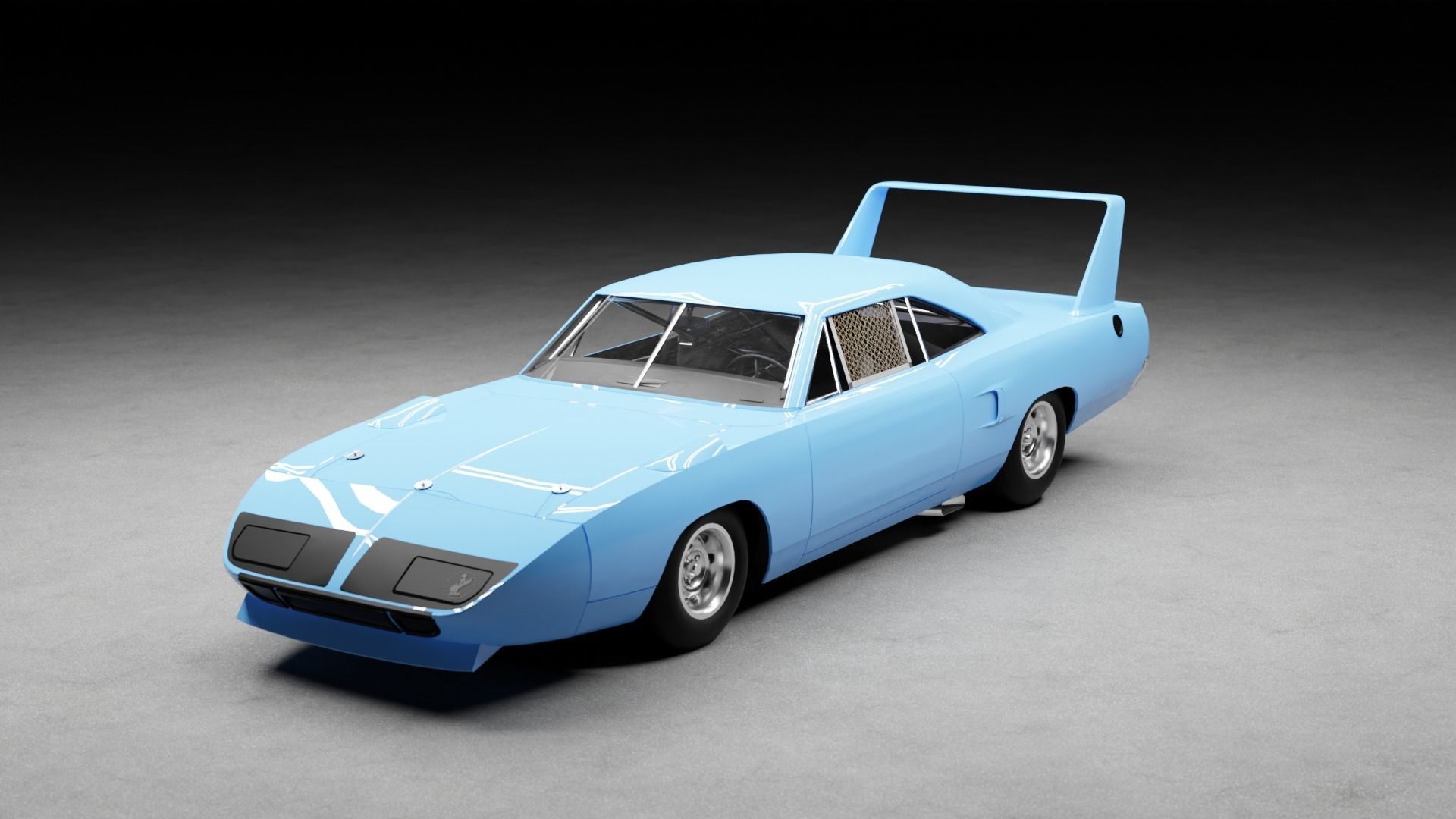 Plymouth Superbird 3D Model 3D model_13
