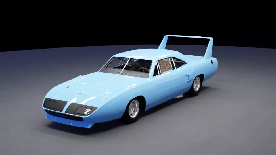 Plymouth Superbird 3D Model 3D model_0