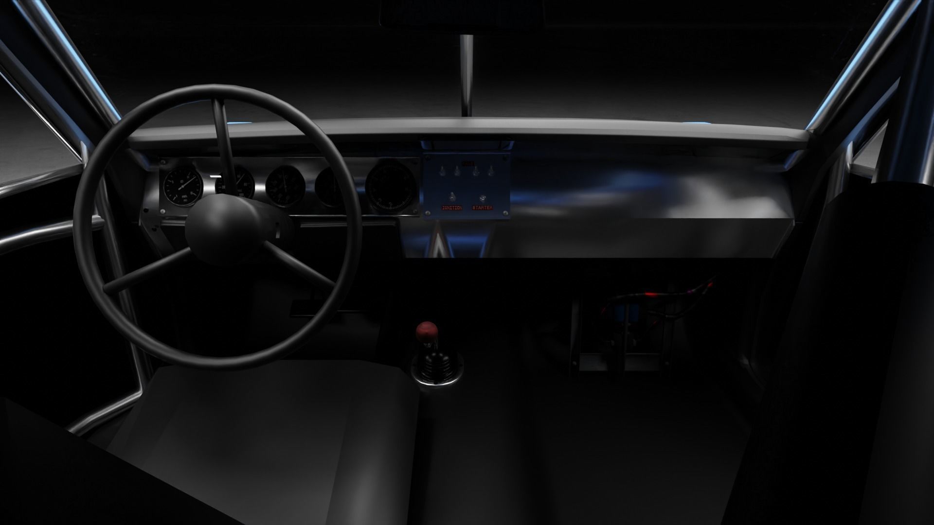 Plymouth Superbird 3D Model 3D model_19