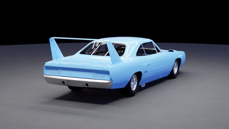 Plymouth Superbird 3D Model 3D model_10