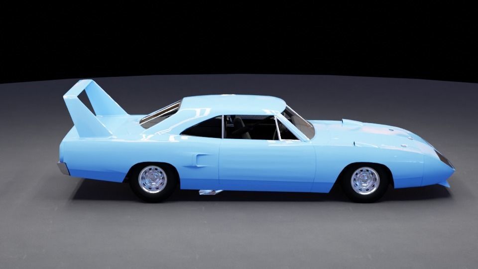 Plymouth Superbird 3D Model 3D model_6