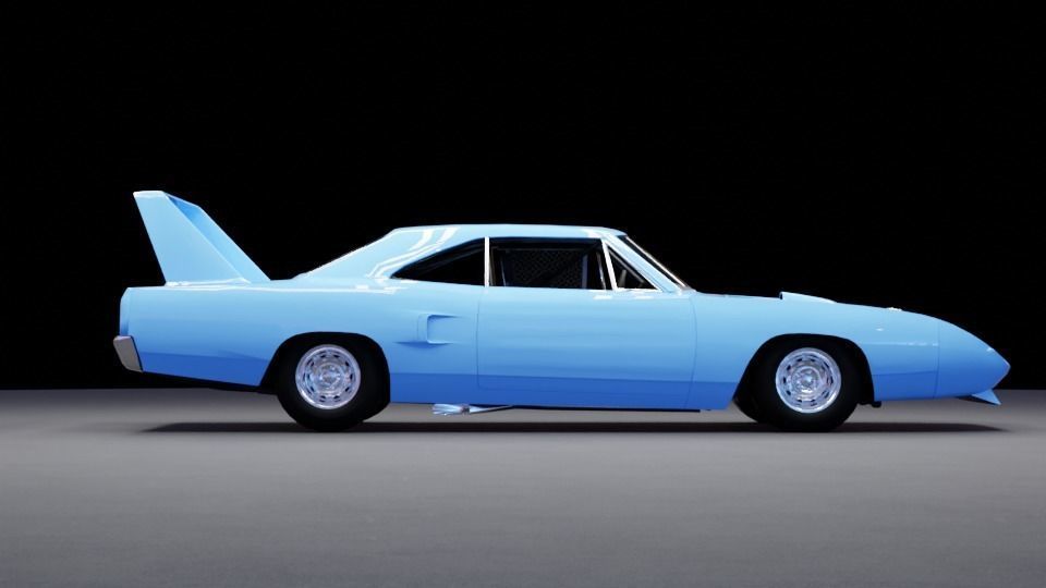 Plymouth Superbird 3D Model 3D model_7